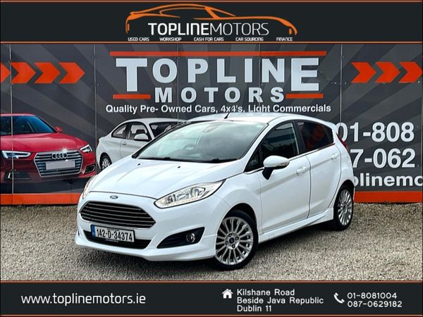 Ford Fiesta Hatchback, Petrol, 2014, White