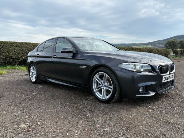 BMW 5-Series Saloon, Diesel, 2013, Grey