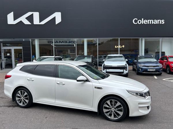 Kia Optima Estate/Jeep, Diesel, 2018, White