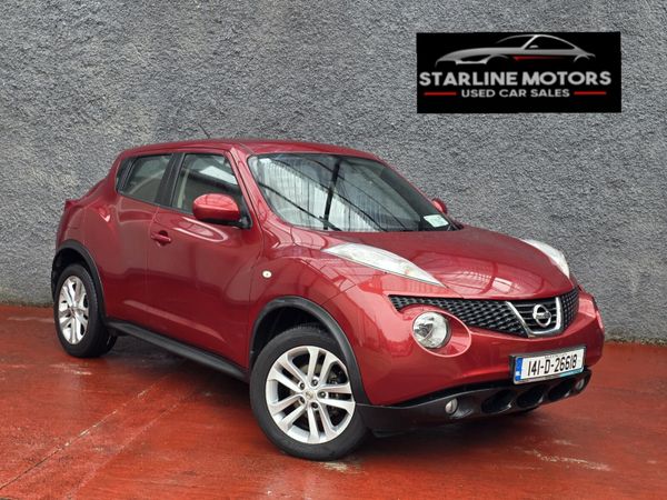 Nissan Juke SUV, Petrol, 2014, Red