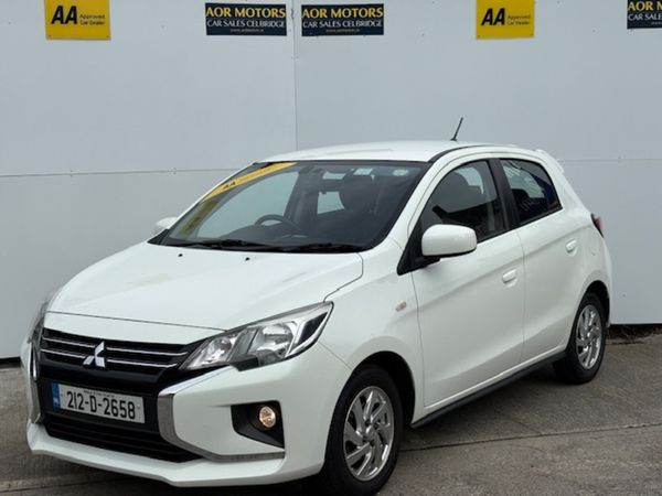 Mitsubishi Space Star Hatchback, Petrol, 2021, White