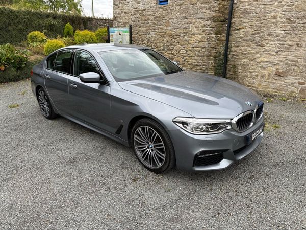BMW 5-Series Saloon, Petrol Plug-in Hybrid, 2017, Blue