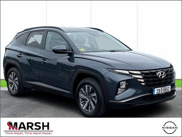 Hyundai Tucson SUV, Petrol Hybrid, 2023, Blue
