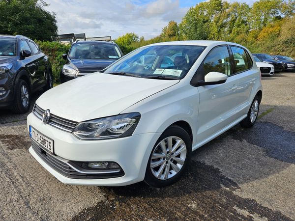 Volkswagen Polo Hatchback, Petrol, 2017, White