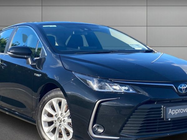 Toyota Corolla Saloon, Petrol Hybrid, 2021, Black