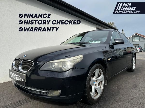 BMW 5-Series Saloon, Petrol, 2008, Black