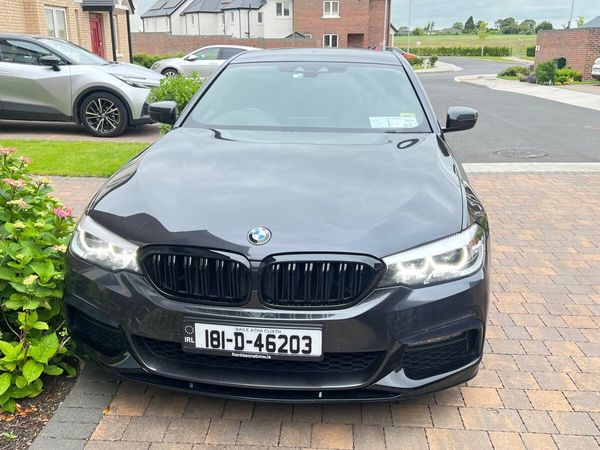 BMW 5-Series Saloon, Diesel, 2018, Grey