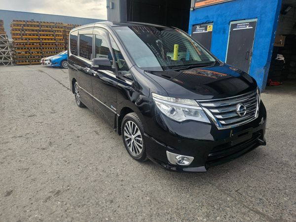 Nissan Serena Hatchback, Petrol Hybrid, 2015, Black