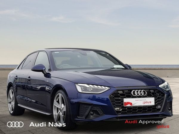 Audi A4 Saloon, Diesel, 2021, Blue