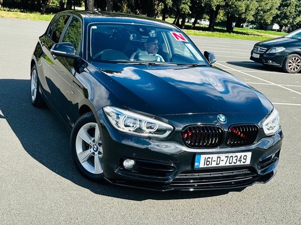 BMW 1-Series Hatchback, Petrol, 2016, Black