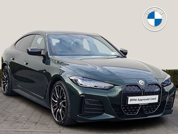 BMW i4 Saloon, Electric, 2023, Green