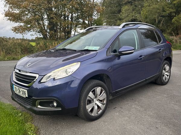 Peugeot 2008 SUV, Diesel, 2015, Blue