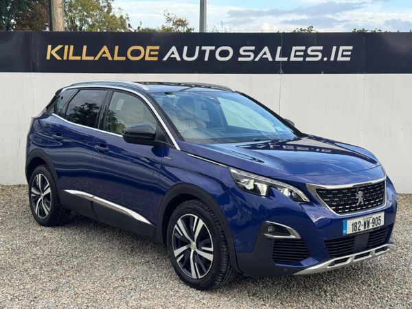 Peugeot 3008 MPV, Diesel, 2018, Blue
