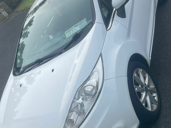 Ford Fiesta Hatchback, Petrol, 2010, White