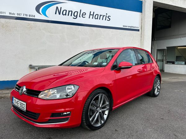 Volkswagen Golf Estate, Petrol, 2017, Red