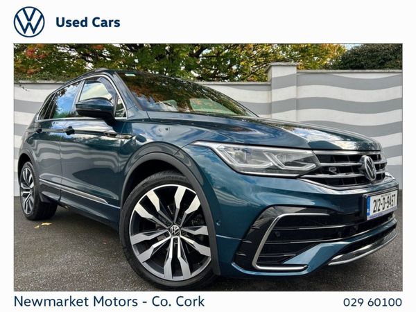Volkswagen Tiguan SUV, Diesel, 2021, Blue