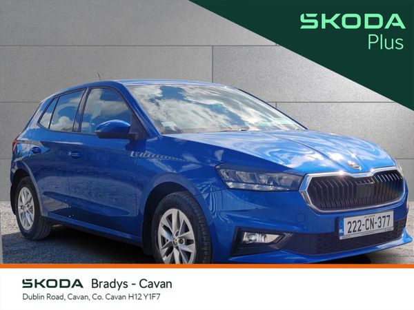 Skoda Fabia Hatchback, Petrol, 2022, Blue