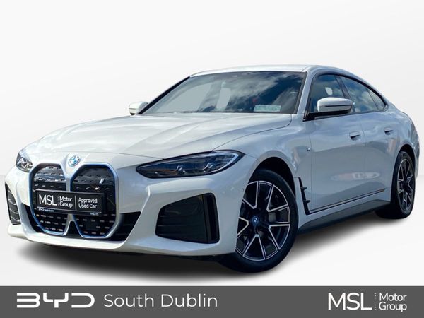 BMW i4 Saloon, Electric, 2024, White