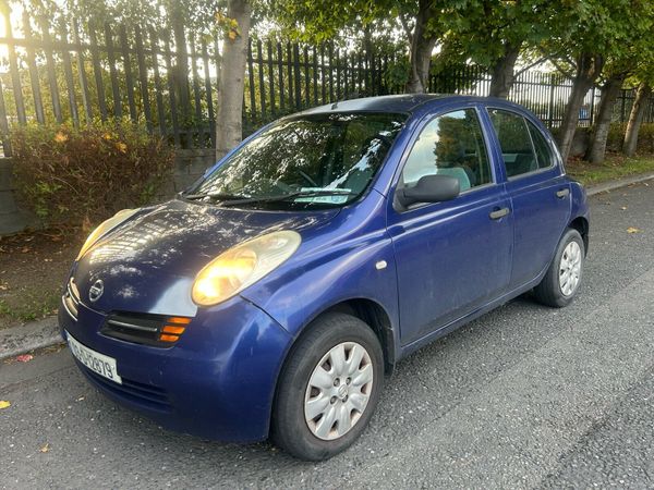 Nissan Micra Hatchback, Petrol, 2003, Blue