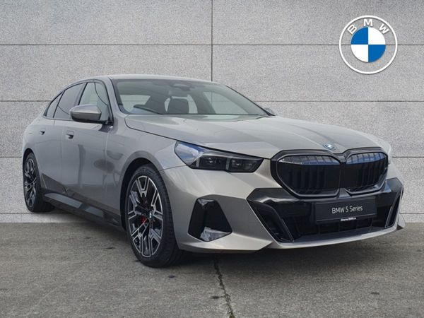 BMW 5-Series Saloon, Petrol Plug-in Hybrid, 2025, Blue
