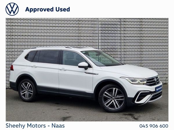 Volkswagen Tiguan Allspace SUV, Diesel, 2022, White