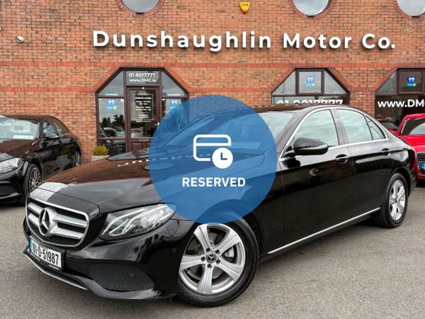 Mercedes-Benz E-Class Saloon, Diesel, 2018, Black