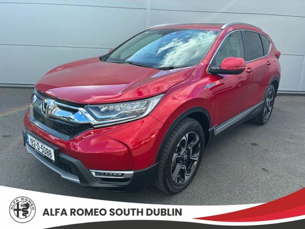 Honda CR-V SUV, Petrol Hybrid, 2019, Red