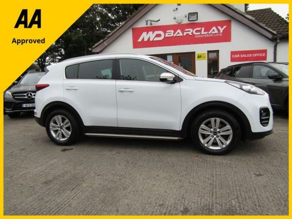 Kia Sportage MPV, Diesel, 2017, White