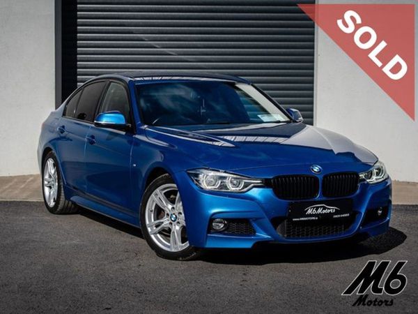 BMW 3-Series Saloon, Diesel, 2017, Blue