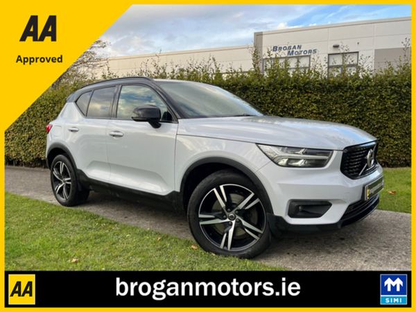 Volvo XC40 SUV, Petrol Plug-in Hybrid, 2021, Silver