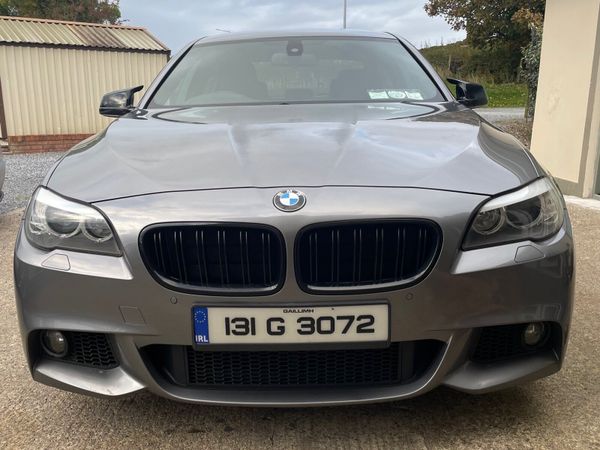 BMW 5-Series Saloon, Diesel, 2013, Grey