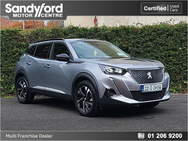 Peugeot 2008 SUV, Petrol, 2022, Grey
