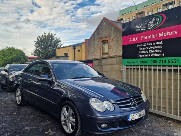 Mercedes-Benz CLK Coupe, Petrol, 2006, Blue