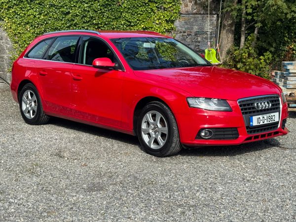 Audi A4 Estate, Diesel, 2010, Red