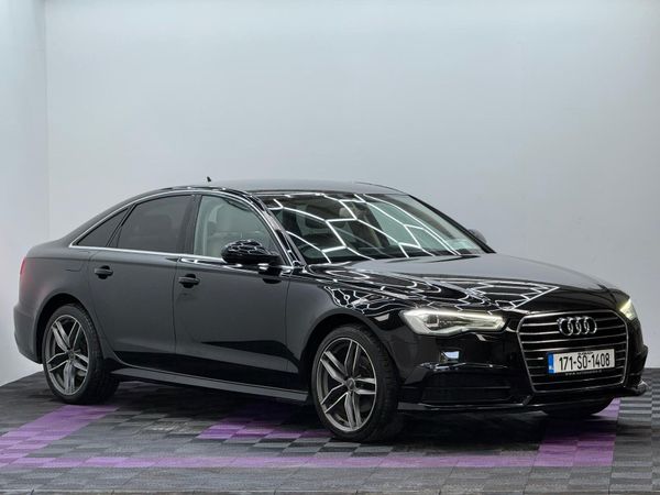 Audi A6 Saloon, Diesel, 2017, Black