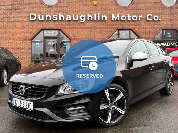 Volvo S60 Saloon, Diesel, 2017, Black