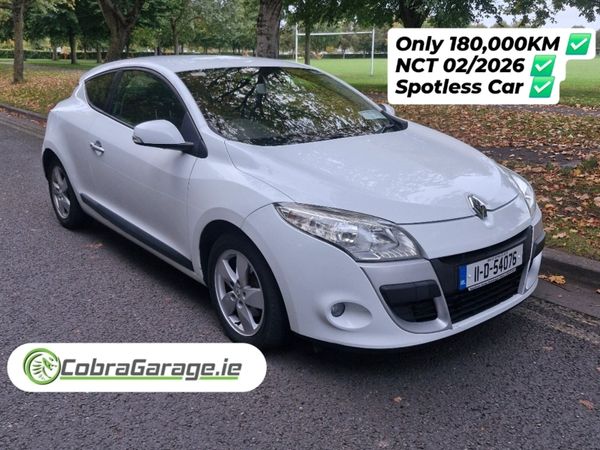 Renault Megane Coupe, Diesel, 2011, White