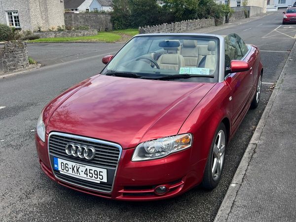 Audi A4 Convertible, Petrol, 2006, Red