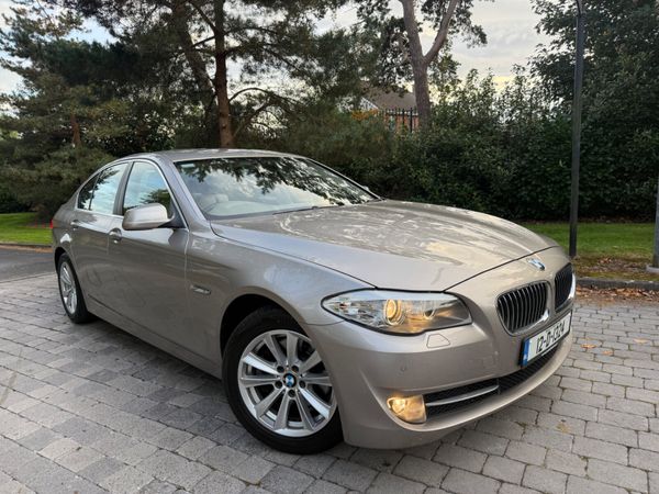 BMW 5-Series Saloon, Diesel, 2012, Silver