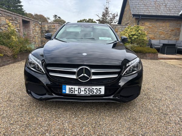 Mercedes-Benz C-Class Estate, Petrol Plug-in Hybrid, 2016, Black