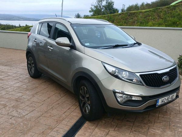 Kia Sportage SUV, Diesel, 2014, Silver