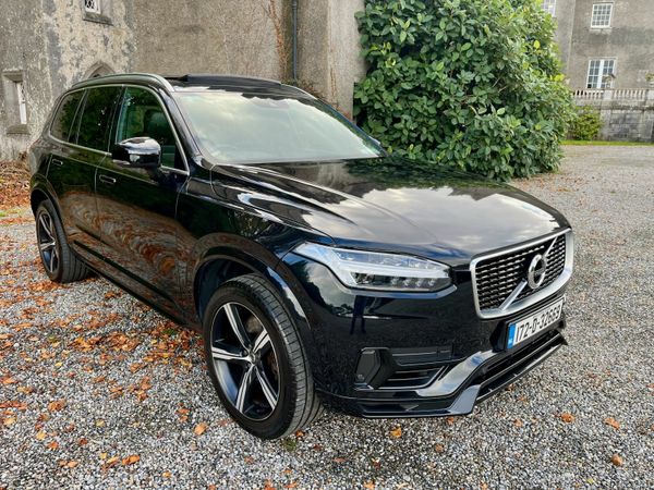 Volvo XC90 SUV, Petrol Plug-in Hybrid, 2017, Black