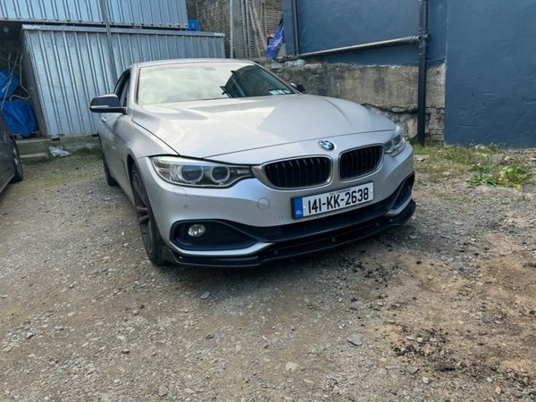 BMW 4-Series Coupe, Diesel, 2014, Silver