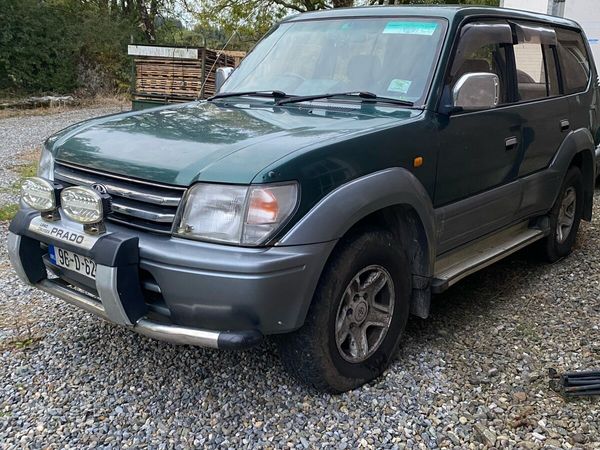Toyota Land Cruiser SUV, Diesel, 1996, Green