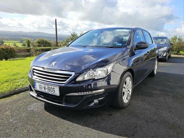 Peugeot 308 Hatchback, Diesel, 2016, Blue