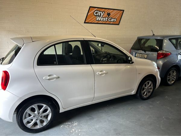 Nissan Micra Hatchback, Petrol, 2014, White