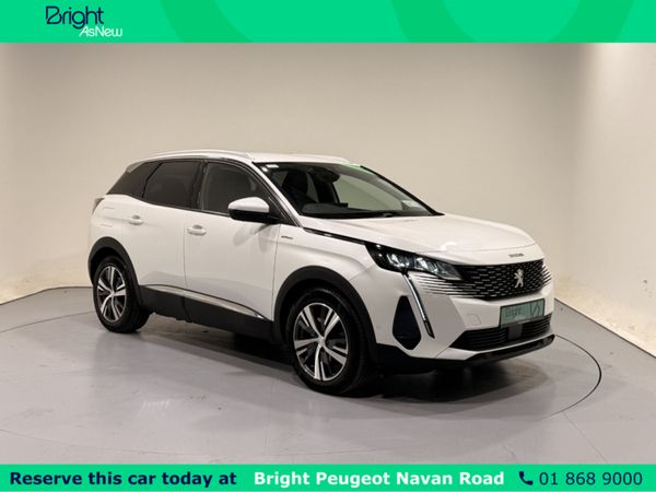 Peugeot 3008 MPV, Petrol Plug-in Hybrid, 2021, White