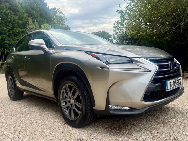 Lexus NX SUV, Petrol Hybrid, 2016, Silver