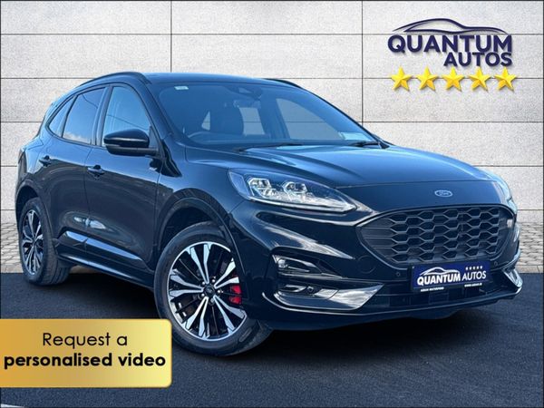 Ford Kuga SUV, Petrol Plug-in Hybrid, 2023, Black