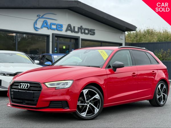 Audi A3 Hatchback, Petrol, 2020, Red